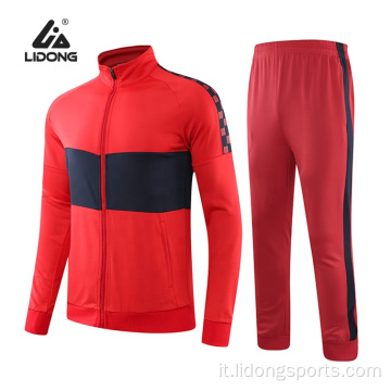 Lidong Custom Sportswear Giacche Sport Uomo Tuta